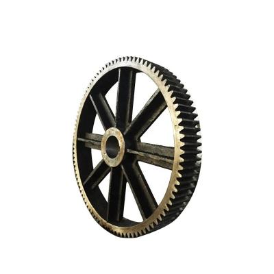 China Factory Power Plant Steel Forging Large Diameter Spur Gear for sale