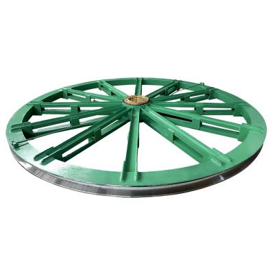 China Mining Hoists Customized Main Pulley And Tail Pulley for sale