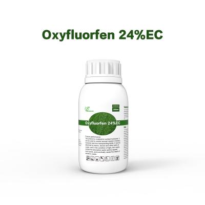 中国 白い粉の Oxyfluorfen の除草剤 24%EC の前に緊急時の除草剤を離れて 42874-03-3 販売のため