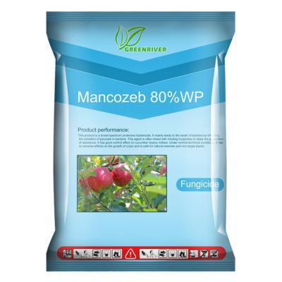 China Mancozeb 80%WP Plant Fungicide CAS 8018-01-7 for sale