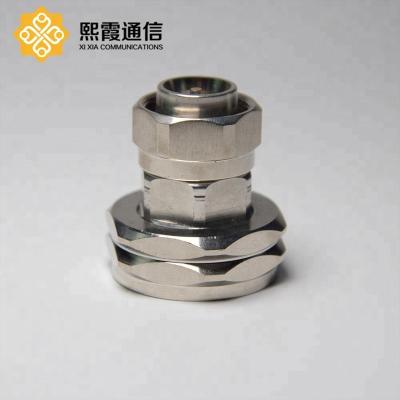 China RF 4.3-10 Mini DIN Male To 7/16 Male RF DIN Coaxial Adapter for sale