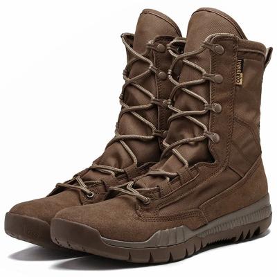 China Chinese Tactical Rubber Waterproof Safety Leather Boots Desert Tactical Boot for sale