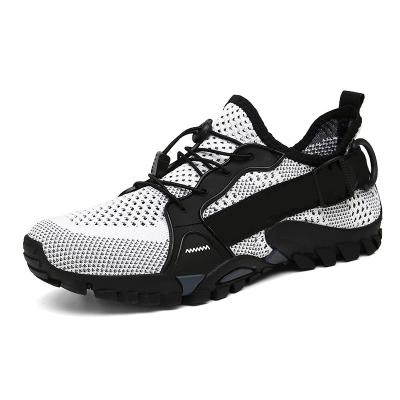 China OEM mesh breathable leisure mountaineering running Sports Shoes unisex light weight hiking outdoor shoes for sale