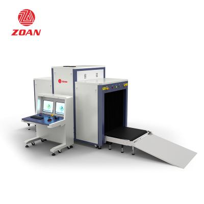 China Multi Energy ZA100100 Parcel X-Ray Baggage Inspection System Scanner For Airport 1000(W)*1000(H)mm en venta