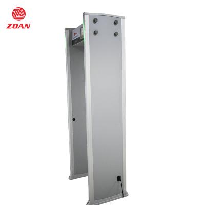 China High Sensitivity 18 Metal Zone Arched Door Detector With 7 Inch LCD Screen 835*580*2220mm Te koop