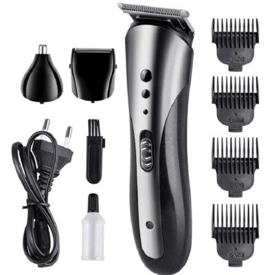 China KM-1407 Household INS Amazon Best Selling Professional 3 Heads Nose Hair Razor Trimmer Cutter Men Cordless USB Rechargeable Nose Machine for sale