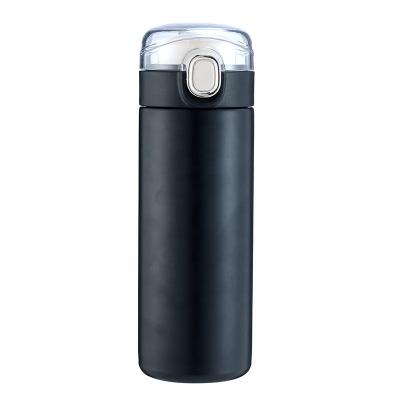 China INS Travel Thermos Double Wall Vacuum Insulated Stainless Steel Temperature Show Water Bottle Hot Cold Fashion Thermos BPA FREE for sale