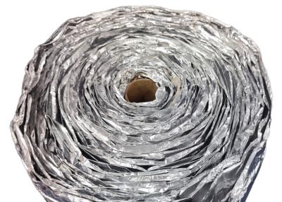 China Fireproof Fiberglass Core 3mm 6mm Foil Facing Flexible Reflective Foil Insulation For Metal Building for sale