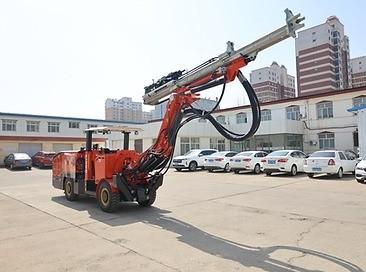 China Hydraulic Jumbo Face Drilling Rig Machine For Underground Tunneling construction for sale