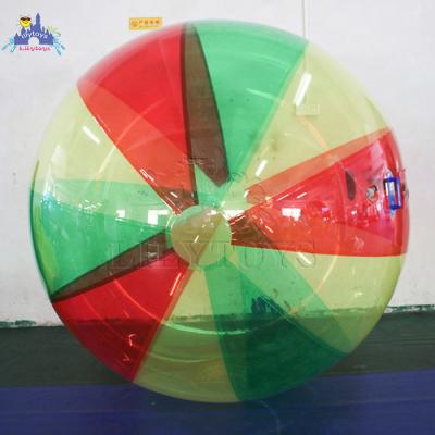 China PVC inflatable colorful lilytoys water ball for water games swimming pool water toys for sale