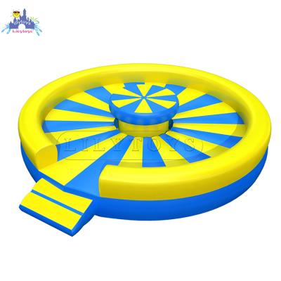 China Best 0.55-0.6mm Rodeo Inflatable Adult Inflatable Bouncer Lilytoys PVC Interactive Play Games Balance Game for sale