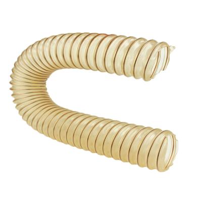 China Cutting Processing Service PU Corrugated Hose for Engineering Machinery Performance for sale