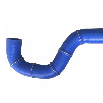 China Silicone Coupler Rubber Pipe Hose for Engineering Machinery 45/90/135 Degree Elbow for sale