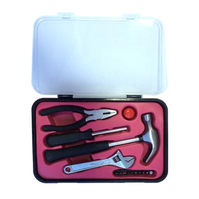 China Wholesale DIY Tools Factory Household 15pcs Tool Kit Heavy Duty Injection Box for sale