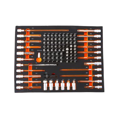 China Industry 2021 New Design High Quality Professional 102 Piece EVA Set Bit Grip For Tool Trolley for sale