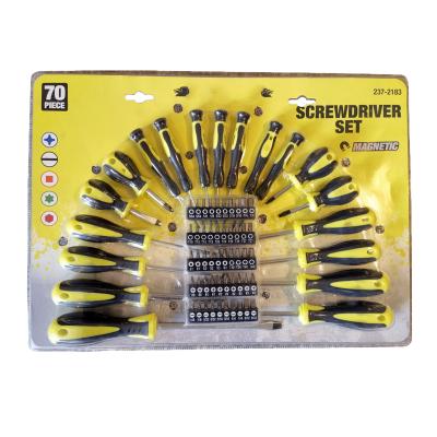 China Work at Home 70pcs Screwdrivers&Precision Screwdrivers&Bits Set Tool Kit for sale