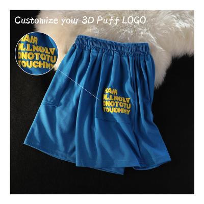 China French Hip Hop Streetwear Men's Custom Fleece Print Breathable 3D Shorts Breathable Basketball Shorts Breath 3D Print Abbreviations Men for sale