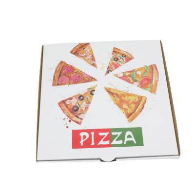 China Cheap Recyclable Kraft Paper Box Pizza Box With Customized Printing for sale