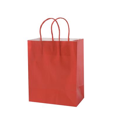 China Wholesale Recyclable Gift Box Custom Printed White Paper Shopping Gift Bag With Handle for sale