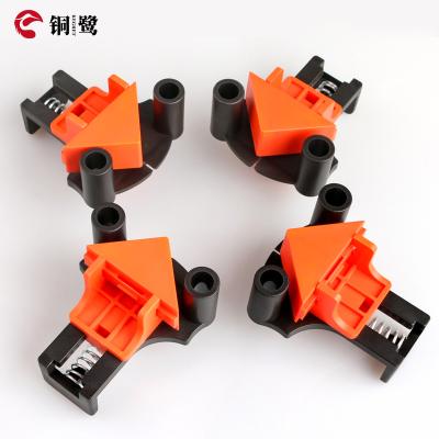 China Carpentry Clamping Tool Fixing KEGRET Cuts Corner Woodworking Setting Corner Clamp Small Wood Objects Tool 90 Degree Right Angle Clamp for sale