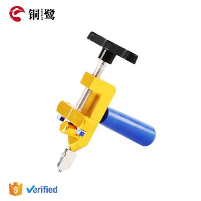 China High Hardness KEGRET Glass Size Hardness Firmness Opener Hand Breaker Handle Tile Strong Aluminum Cutter Stability Thick Glass Cutter for sale