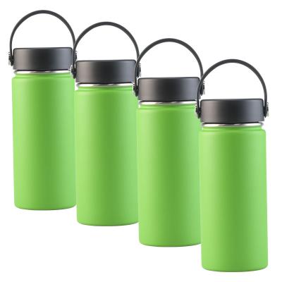 China OEM Sport Flasks Dishwasher Stainless Steel Thermos Modern Simple Durable Vacuum Double Wall Thermal DIY Water Bottles With Handle for sale