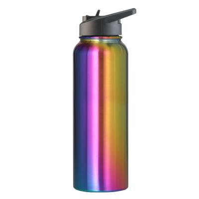 China Business 16 oz Private Label Stainless Steel Wide Mouth Insulated Double Wall Vacuum Flask Keep Hot and Cold Water for 24 Hours for sale