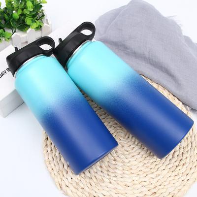 China Business Double Wall Vacuum Insulated Water Bottle Stainless Steel Sports Water Bottles for sale