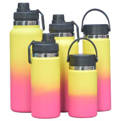 China Modern Business Double Walled Vacuum Insulated Stainless Steel Thermal Sports Water Bottle Flask for sale