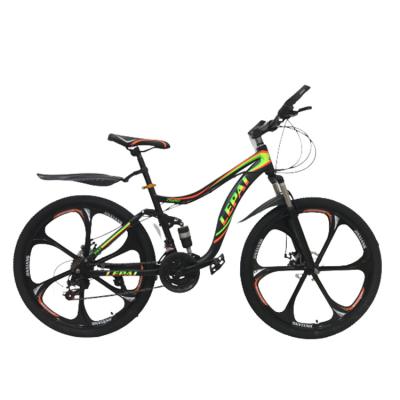 China Grateful wholesale price cheap suspension full damping 26 inch frame folding adult men's and women's mountain bike front fork for sale for sale