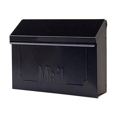 China Punctual Delivery & High Quality Home Use Customized Garden Wall Mount Mailbox Metal Outdoor Waterproof Mailbox for sale