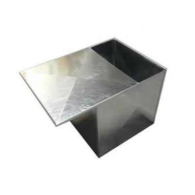 China Galvanized Stainless Steel Precision Steel Fabrication Custom Design Sheet Metal Cutting Bending Plate Weld Bracket for sale