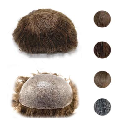 Китай wholesale 0.04mm-0.06mmPU skin 0.04mm-0.06mmPU full skin silicone PU silicone men wig super thin invisible hair hairpiece for men продается