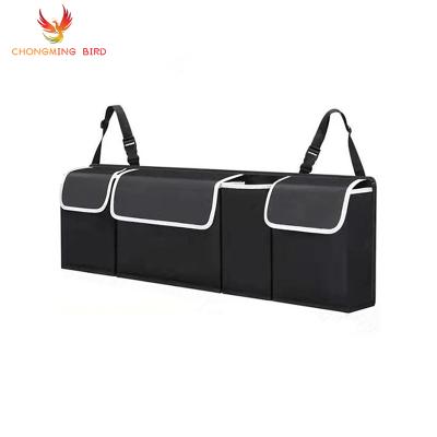 China beach & Wholese Vacation SUV Foldable Trunk Organizer Backseat Car Back Seat Hanging Storage Organizer for sale