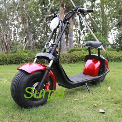 China Wholesale surpa 2000w 1500w 60v 12ah/20ah 18*9.5inch tire waterproof citycoco electric vehicle /electric scooter 800w citycoco sco for sale