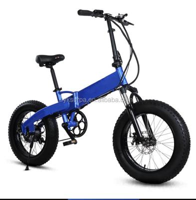 China New aluminum alloy model 20inch 250w 36v hidden battery folding fat tire electric bike/folding electric bicycle/fat tire e bike for sale