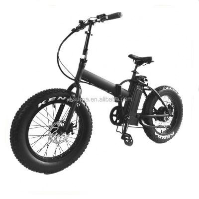 China Aluminum alloy 20*4.0inch 250W350W 500W bafang motor fat tire folding electric bike/foldable fat tire bicycle/folding e bike for sale