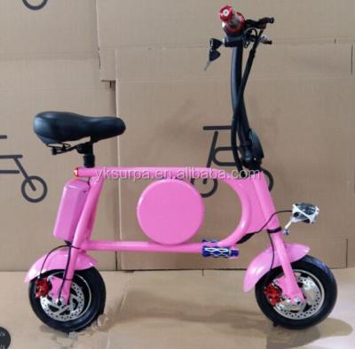 China Aluminum Alloy 10inch Mini Kid Children Kids Folding Electric City Bike / Bicycle / e-Bike for sale