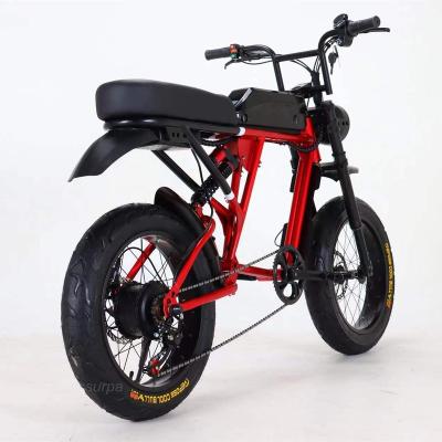 China 500W 48v Fat Tire Steel Tire 500W 48v Electric Bike Electric Bike Cruiser Snow Bike/Mountain Beach for sale