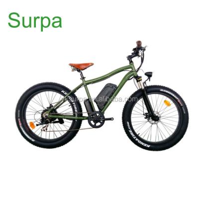 China Aluminum alloy 500W 8fun 48v Samsung battery electric mountain bike with en15194/beach cruiser snow e-bike for sale