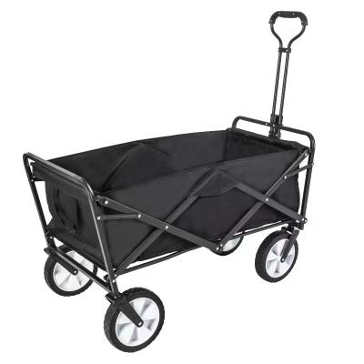 China Factory Hot Sale High Quality Folding Beach Trolley Metal Trolley Cart Garden Trolley Folding Outdoor Utility Cart for sale