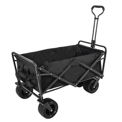 China Beach Factory Hot Sale High Quality Folding Garden Cart Metal Outdoor Service Wago for sale