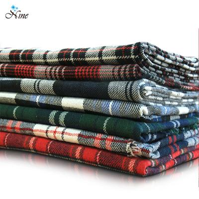 China Breathable Woven Combed 100% Cotton Yarn Dyed Fabric For Spring Shirt for sale