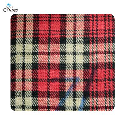 China Breathable 100% Cotton Plaid Shirts Fabric Breathable Yarn Dyed Clothing Fabric For Men's T-shirt for sale