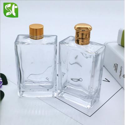 China Empty Luxury Car Perfume 30ml 50ml 100ml Perfume Crystal Glass Spray Refillable Bottle With Lid for sale