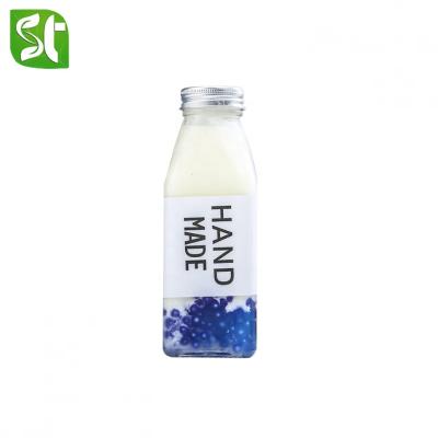 China Beverage 250ml 350ml 500ml customized coffee iced drink milk tea infusion pot glass bottle for sale