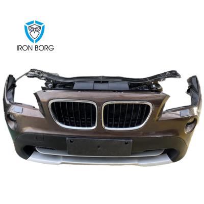 China Plastic Original Used Body Kit For BMW X1 E84 Front Bumper Assembly complete with grills nose face 2017-2023 for sale