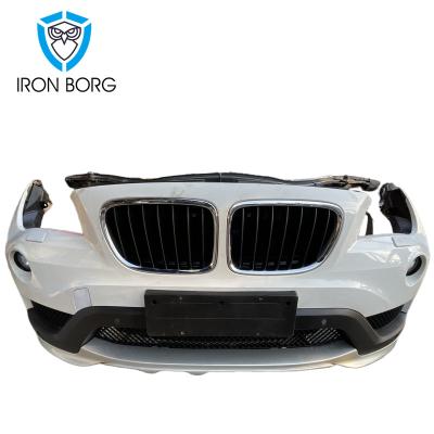 China Plastic Original Used Body Kit For BMW X1 E84 Front Bumper Assembly complete with grills nose face 2012-2016 for sale