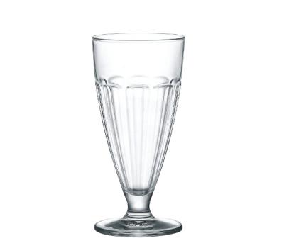 China Classic Clear 12oz Eggnog Ice Cream Soda Dessert Glass Disposable for sale