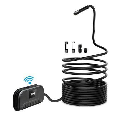 China Waterproof / Waterproof 5MP Industrial Endoscope Auto Focus WiFi Inspection Camera12mm 1944P 10m Hard Wire Internal Probe Camera Snake Cable Camera for sale